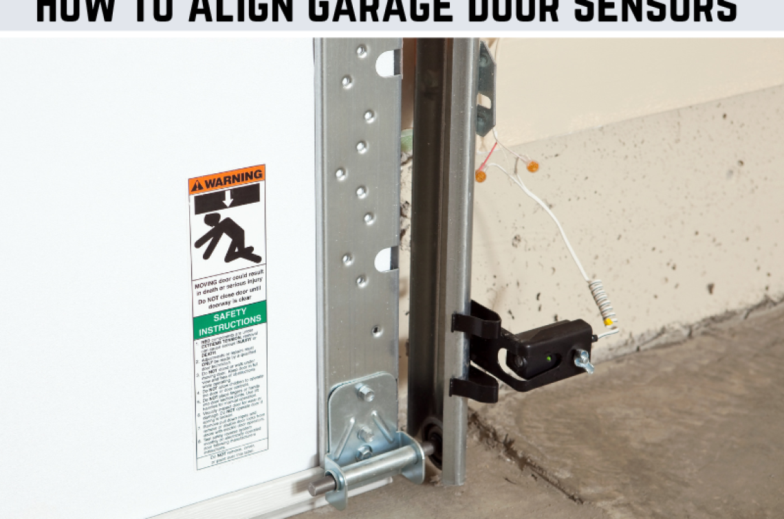 How to Align Garage Door Sensors